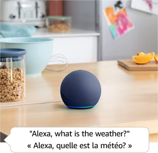 Echo Dot (5th Gen, 2022 release) | Smart speaker with Alexa | Charcoal - Image 5