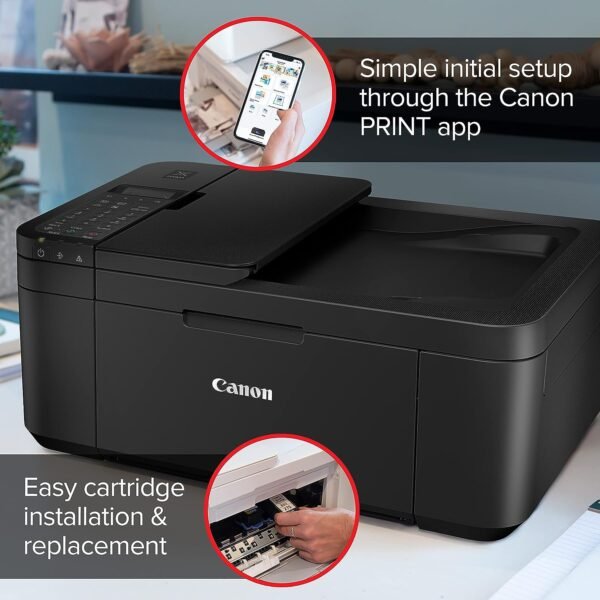 Pixma TR4720 Black Wireless All-in-One Printer - Image 4