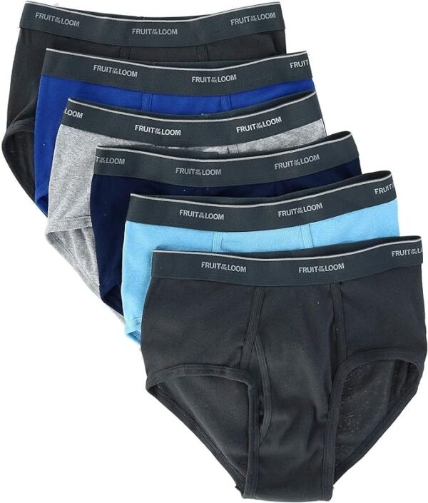 Fruit of the Loom Calzoncillos de algodón sin etiqueta, para hombre