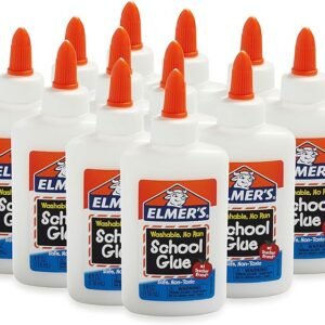 Pegamento líquido escolar Elmer's, transparente, lavable, 5 onzas, 1 unidad