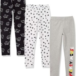 Disney | Marvel | Star Wars | Frozen | Leggings para niñas y niños pequeños, multipaquetes