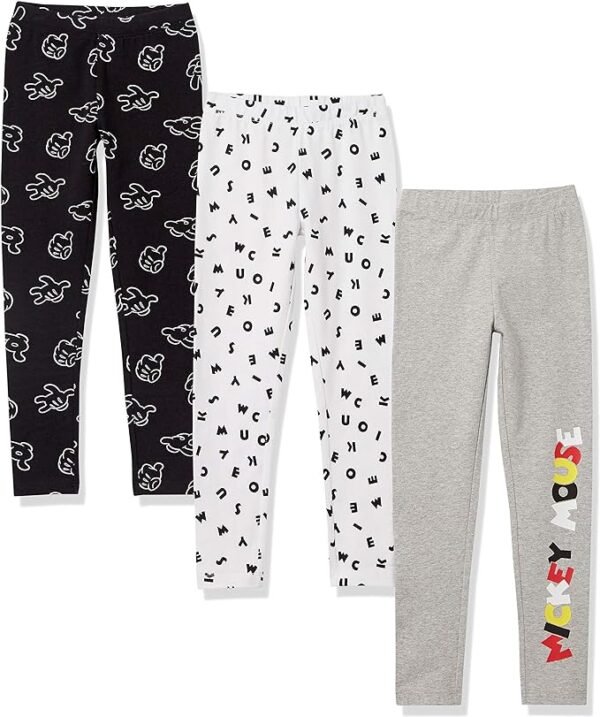 Disney | Marvel | Star Wars | Frozen | Leggings para niñas y niños pequeños, multipaquetes