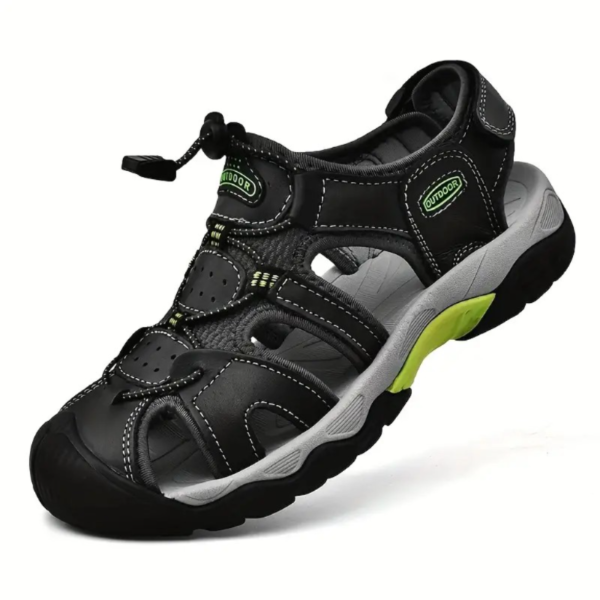 Durable Non-Slip Men's Sandals for Outdoor Hiking and Trekking, Comfy Beach Shoes for Spring and Summer - Image 5