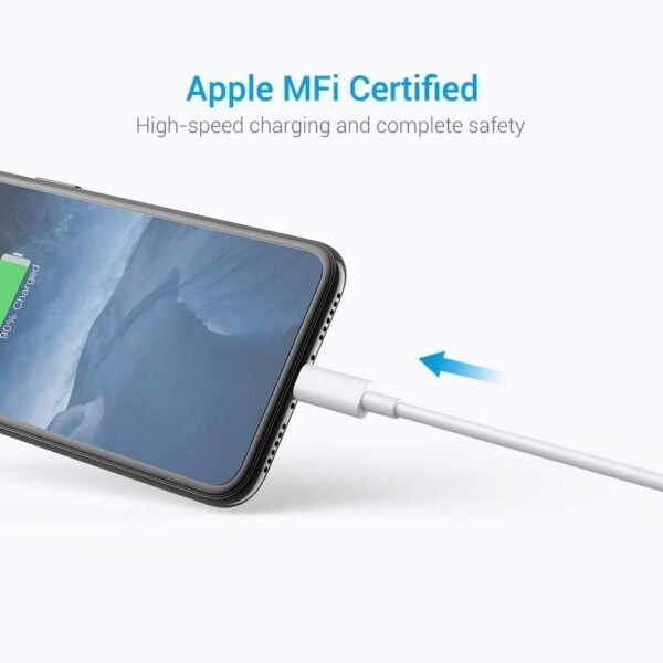 ilikable iPhone Charger Cable, 3 Pack 3ft 6ft 10ft MFi Certified Lightning Cable, Compatible with iPhone 13 12 11 / XS/XR/X/ 8/7/ 6s / SE, iPad Mini/Air, iPod, Airpods - White - Image 6
