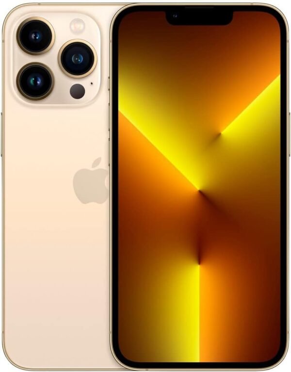 iPhone 13 Pro Max, 256GB, Gold - Unlocked (Renewed)