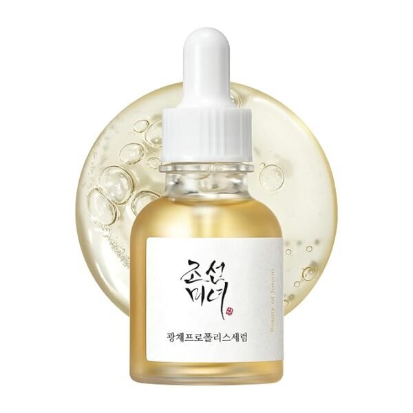 Beauty of Joseon Glow Serum Propóleo y Niacinamida Hidratante Facial Calmante Hidratante para Tonos Irritados de Piel Irritada, Cuidado Coreano de la Piel 1.0 fl oz, 1 onza líquida