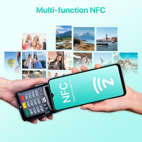 UMIDIGI A15C (16+128GB) Android 13 NFC Unlocked Cell Phone|48MP Camera|5000mAh Battery-Graphite Black - Image 7