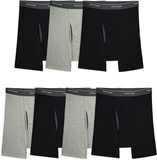 Fruit of the Loom Calzoncillos Coolzone tipo bóxer para hombre, absorben la humedad y son transpirables, varios colores