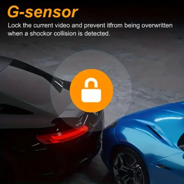 1080P Dual Camera Dash Cam For Cars With IR Night Vision, Loop Recording, And Wide Angle Lens - 3.16 Inch IPS Screen - Image 5