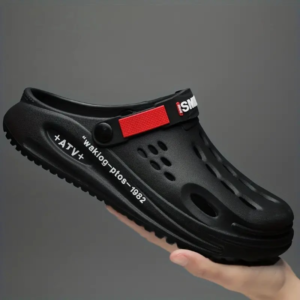Comfortable Men's Slip-on Clogs with Soft Sole for Walking, Outdoor Activities, and Beach Sandals