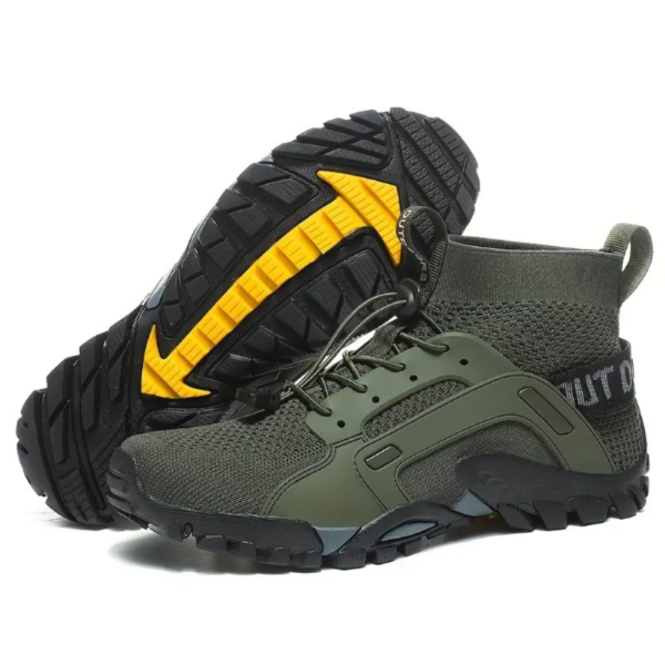 Breathable and Durable Men's Outdoor Sneakers for Hiking and Fishing - Image 3