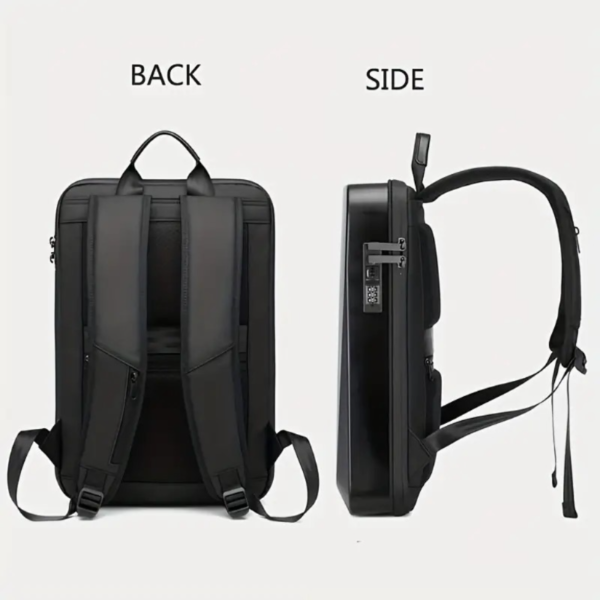 Large Capacity Waterproof Casual Backpack With USB Charging, Business Laptop Backpack For 15.6-17inch, Ideal choice for Gifts, School bags, Valentines Gifts - Image 5