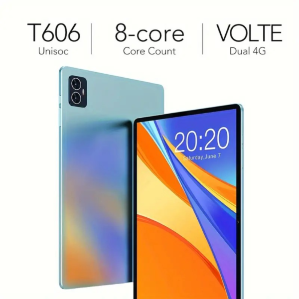 Teclast M50 Tablet Unisoc T606 8-Core 6+8GB RAM 128GB ROM With 1TB Expand, 10.1 Inch TDDI Fully Laminated Display LTE Support Dual SIM Android 14 Tablet 6000mAh Battery, Wi-Fi Tablet, 5MP+13 MP Rear Cameras - Image 3