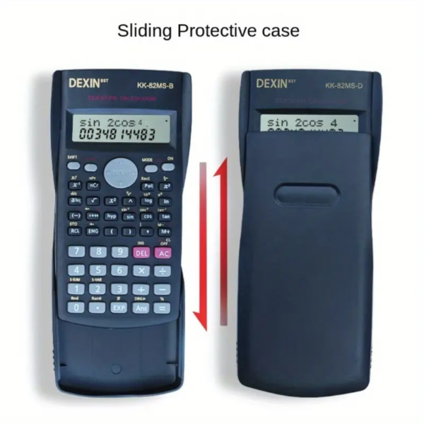 Scientific Calculator, Black, Function Calculator Exam Specialized Multifunctional Scientific Computer - Image 3