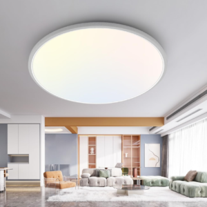 Plafón LED regulable de 16,5 pulgadas, 3000K-4500K-6000K, lámpara de techo seleccionable de 3 colores, luminaria 4200LM de 36W, plafonnier Luminarias LED para cocina, dormitorio, salón, pasillo (blanco)