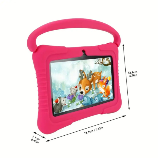 Veidoo Kids Tablet, 7 inch Android Tablet PC, 2GB RAM 32GB ROM, Safety Eye Protection Screen, WiFi, Dual Camera, Games, Parental Control APP, Tablet with Silicone Case Christmas, Halloween Gift - Image 8