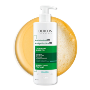 Vichy Dandruff Shampoo with Salicylic Acid, Itch Relief Shampoo for Oily, Greasy Hair, Shampoo for Men & Women. Results in Clean Scalp, Dermatologist Recommended