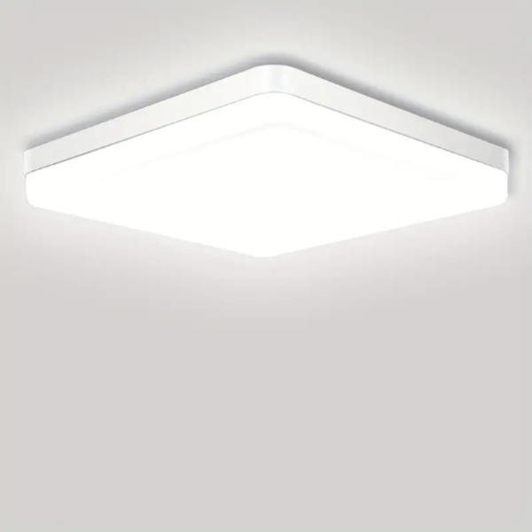 1pc LED Ceiling LightS, 36W 3240lm 4000K 9Inch Square LED Flush Mount Ceiling Lighting Fixture For Kitchen, Bedroom, Living Room, Closet Room, Neutral White