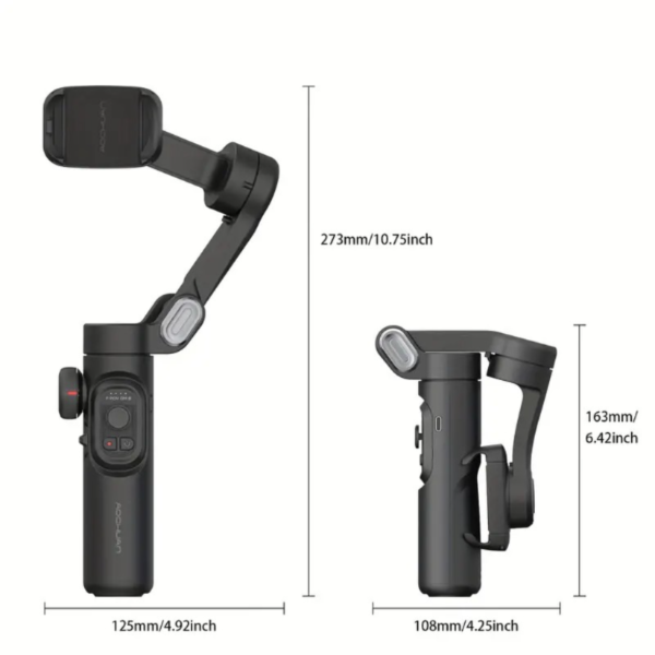 AOCHUAN XE 3-Axis Handheld Gimbal Stabilizer Foldable Smartphone Cellphone Video Record Vlog PTZ Stabilizer For IPhone Xiaomi Samsung - Image 5