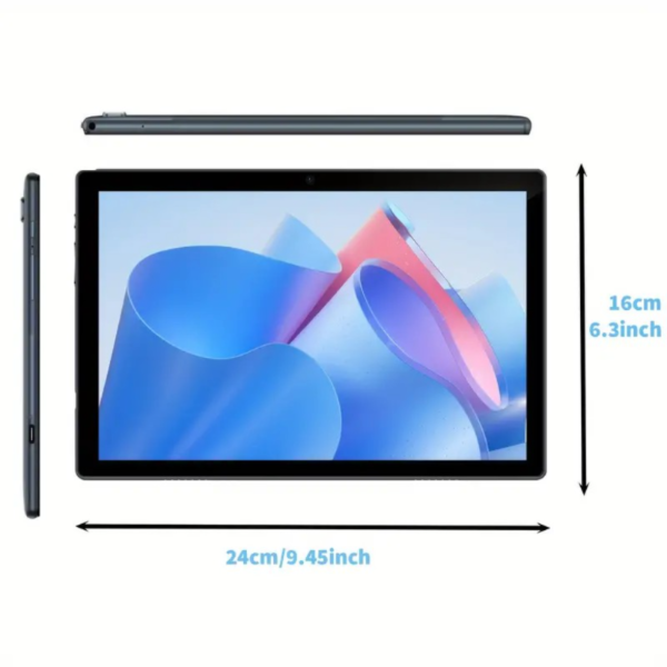 Android Tablet 2 In 1 Tablet, 10.1 Inch Android 13 Tablet 4+2GB, 6+64GB With Keyboard, Tablets With Case Mouse Stylus, 1TB Expandable Dual Camera, WiFi, Wireless, GMS Tablet PC, Black - Image 7