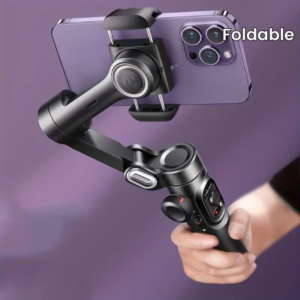 AOCHUAN XE 3-Axis Handheld Gimbal Stabilizer Foldable Smartphone Cellphone Video Record Vlog PTZ Stabilizer For IPhone Xiaomi Samsung