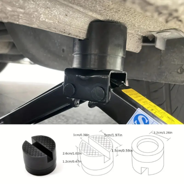 Soporte De Goma Para Gato Hidráulico, Se Adapta A Todo Tipo De Vehículos. Aportando Mayor Seguridad Al Levantar El Vehículo. - Image 3