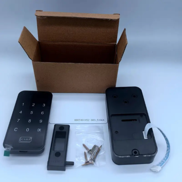 Cerradura electrónica inteligente con código digital, cerradura con teclado táctil y contraseña RFID, material acrílico, no impermeable, alimentada por batería/USB, ≤36 V, cuerpo de cerradura universal - Sin conectividad/batería incluida - Image 4