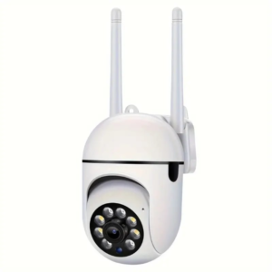 Cámara de seguridad HD inalámbrica 1080P: seguridad para el hogar inteligente, wifi, audio bidireccional, detección de movimiento, operación remota, notificaciones de alarma, compatible con Apple Homekit, montaje en pared, alimentación USB, uso en interiores/exteriores