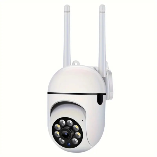 Cámara de seguridad HD inalámbrica 1080P: seguridad para el hogar inteligente, wifi, audio bidireccional, detección de movimiento, operación remota, notificaciones de alarma, compatible con Apple Homekit, montaje en pared, alimentación USB, uso en interiores/exteriores