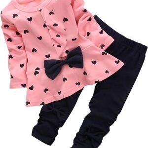 BomDeals Adorable Cute Toddler Baby Girl Clothing 2pcs Outfits