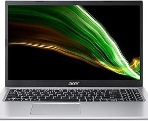 Acer Aspire 1 Slim Laptop 15.6" Full HD Screen | 4GB ddr4 ram | 64GB eMMC | Intel N4500 CPU | Windows 11 S Mode(1 yr Manufacturer Warranty) (Renewed)