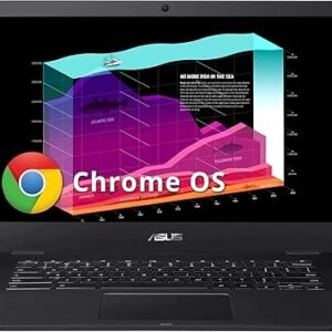 ASUS Chromebook CX1500 15.6" Full HD Laptop, Intel Celeron N3350, 4GB RAM, 64GB eMMC Flash Memory, Intel HD Graphics, WiFi 5, Chrome OS, Mineral Gray (Renewed)