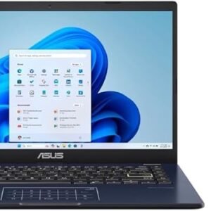 ASUS 14.0" FHD Laptop - Intel Celeron N4500, 4GB RAM, 64GB eMMC, Windows 11 S Mode (with Microfiber Cloth) - Star Black (E410KA-CL464)