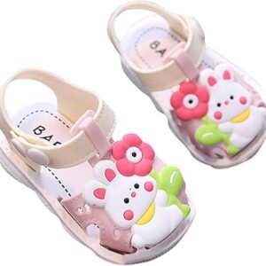 Girls sandals in summer walking shoes cute sandals princess shoes casual breathable base