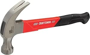 CRAFTSMAN Hammer, Fiberglass, 16 oz. (CMHT51398)