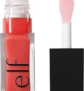e.l.f. Glow Reviver Lip Oil, Nourishing Tinted Lip Oil For A High-shine Finish, Infused With Jojoba Oil, Vegan & Cruelty-free, Pink Quartz