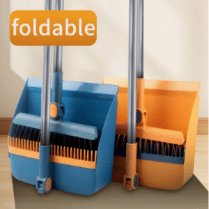 Versatile Broom And Dustpan Combo - Sturdy And Reinforced Design, Ideal for Effective Cleaning