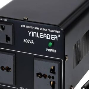 Yinleader 800W Voltage Converter Transformer - Dual Step Up/Down 110V-120V to 220V-240V