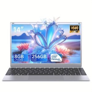 14 Inch Laptop, InchIntel Pentium J3710(Up to 2.64ghz), 8GB RAM, 256G ROM, USB3.030w