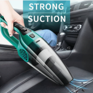 12V Strong Suction Handheld Car Vacuum Cleaner - 1pc Portable Interior Dust Remover with