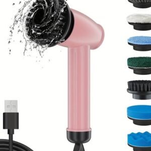 Wireless Electric Car Polisher, 1200mAh*2 Battery Powered, 3 Speeds, USB Charging, ABS Material,
