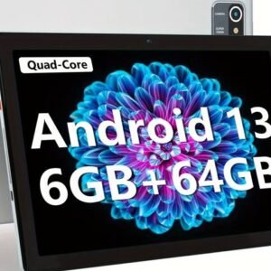 inch HD Touchscreen Tablet] AEEZO 10.1-inch Tablet, Optional Systems 13/14 Android,