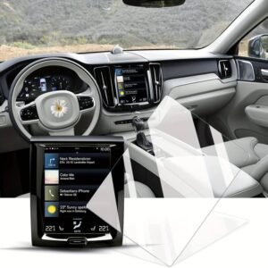 T&C 1pc for Volvo 2016-2023 Screen Protector, 9H Hardness, Case-Friendly, 8.7 Inch Touchscreen Film