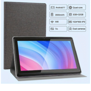 Inch Android 11 Tablet, with 2GB DDR RAM, 32GB ROM,3500mAh, Quad Core Processor, 7
