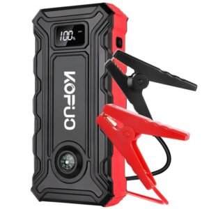KOPUO 5000A Portable Power Supply Professional Diesel Dual-start Car Starter, With LCD Display