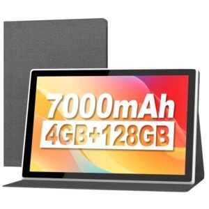 BYYBUO Android Tablet 10.1 Inch, Android 12 Tablet 1920x1200 IPS FHD Display, 2.0 GHz Octa