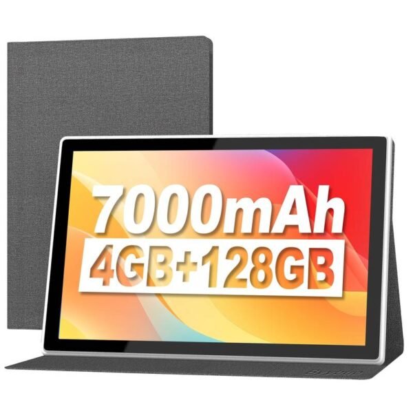 BYYBUO Android Tablet 10.1 Inch, Android 12 Tablet 1920x1200 IPS FHD Display, 2.0 GHz Octa