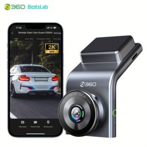 Car Dash Cam 2.5K, 140° Wide Angle Car Camera Front, Color Night Vision, 24h Motion Detection