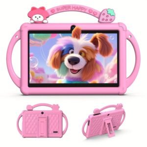 Android 13 Kids Tablet: Quad Core Beast, 4GB (2+2) RAM + 32GB ROM, 5G + 2.4G WiFi, 0.3