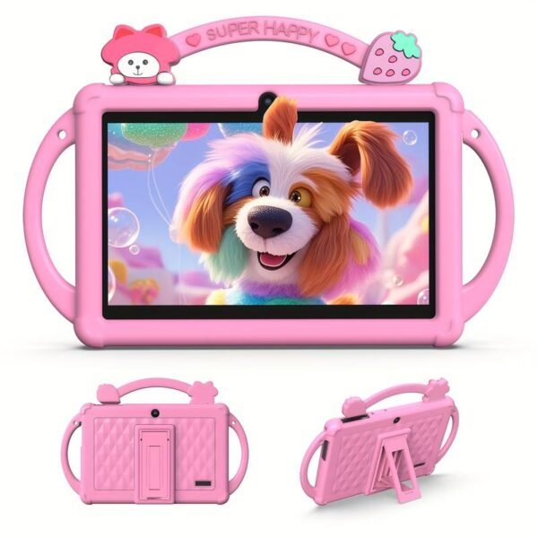 Android 13 Kids Tablet: Quad Core Beast, 4GB (2+2) RAM + 32GB ROM, 5G + 2.4G WiFi, 0.3